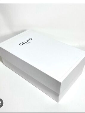 Celine White Logo Gift Box